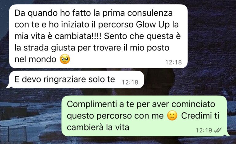Percorso benessere Glow Up Rinascita Spirituale Samantha Esse Numerologia Astrologia Tarologia