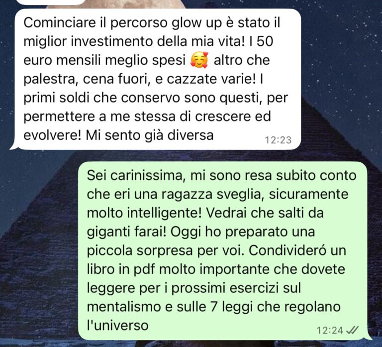 Percorso benessere Glow Up Rinascita Spirituale Samantha Esse Numerologia Astrologia Tarologia